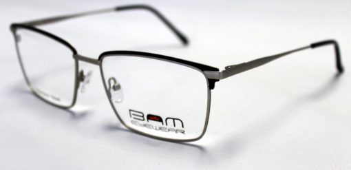 BAM508-Matte Black-Silver